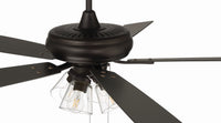 Craftmade - ECF104ESP5-ESPWLN - 52" Ceiling Fan - Eos Clear 4 Light - Espresso