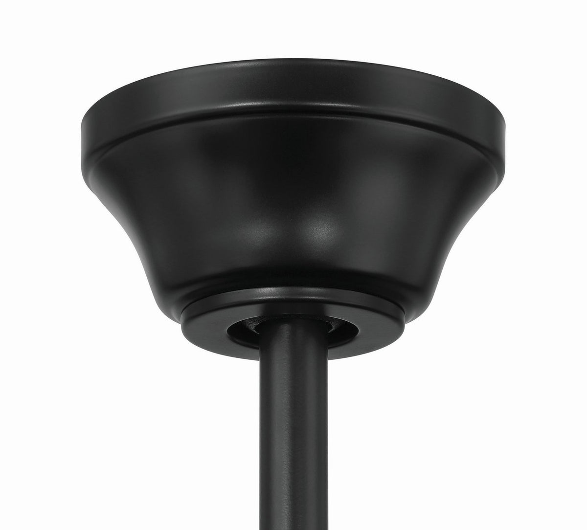 Craftmade - ECF104FB5-FBGW - 52" Ceiling Fan - Eos Clear 4 Light - Flat Black
