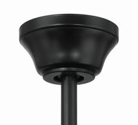 Craftmade - ECF104FB5-FBGW - 52" Ceiling Fan - Eos Clear 4 Light - Flat Black