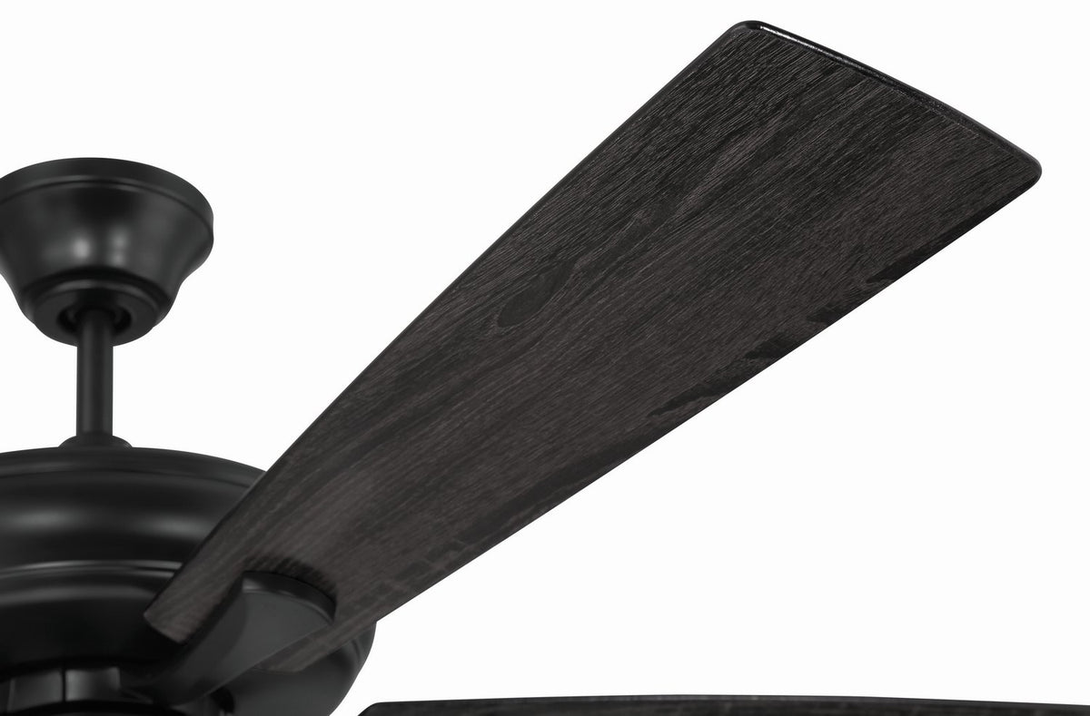 Craftmade - ECF104FB5-FBGW - 52" Ceiling Fan - Eos Clear 4 Light - Flat Black