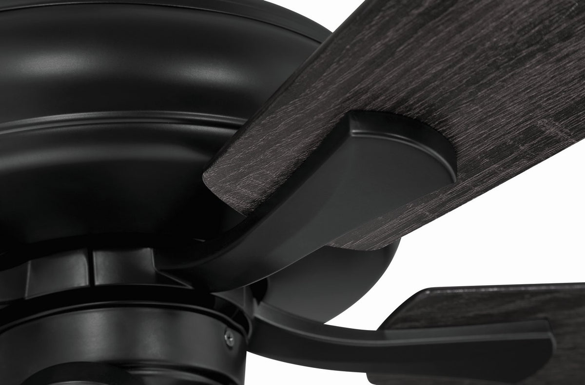 Craftmade - ECF104FB5-FBGW - 52" Ceiling Fan - Eos Clear 4 Light - Flat Black