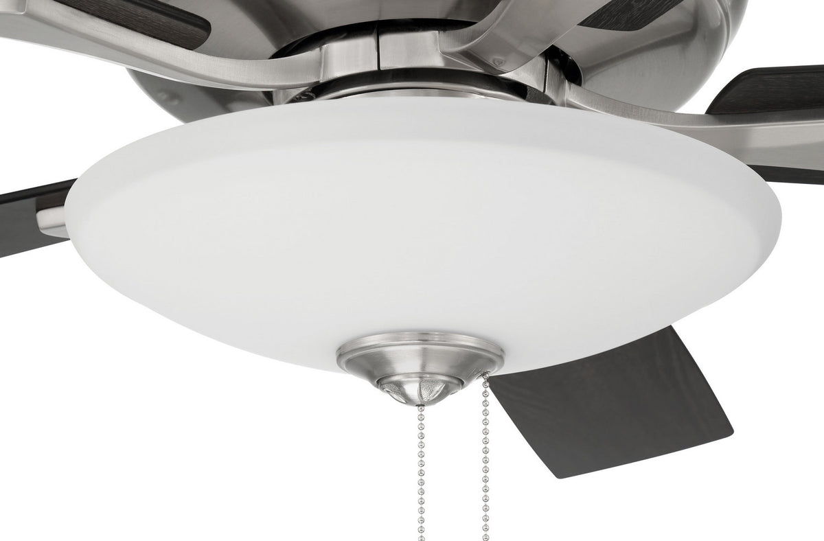 Craftmade - ECF111BNK5-BNGW - 52" Ceiling Fan - Eos 3 Light Bowl - Brushed Polished Nickel