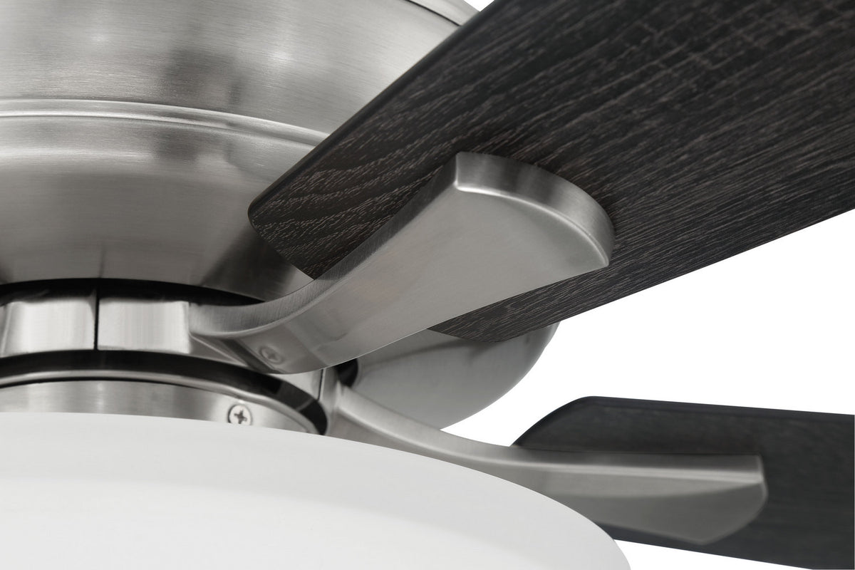 Craftmade - ECF111BNK5-BNGW - 52" Ceiling Fan - Eos 3 Light Bowl - Brushed Polished Nickel