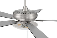Craftmade - ECF111BNK5-BNGW - 52" Ceiling Fan - Eos 3 Light Bowl - Brushed Polished Nickel