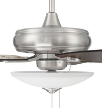 Craftmade - ECF111BNK5-DWWLN - 52" Ceiling Fan - Eos 3 Light Bowl - Brushed Polished Nickel