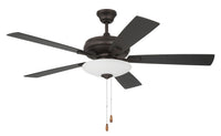 Craftmade - ECF111ESP5-ESPWLN - 52" Ceiling Fan - Eos 3 Light Bowl - Espresso