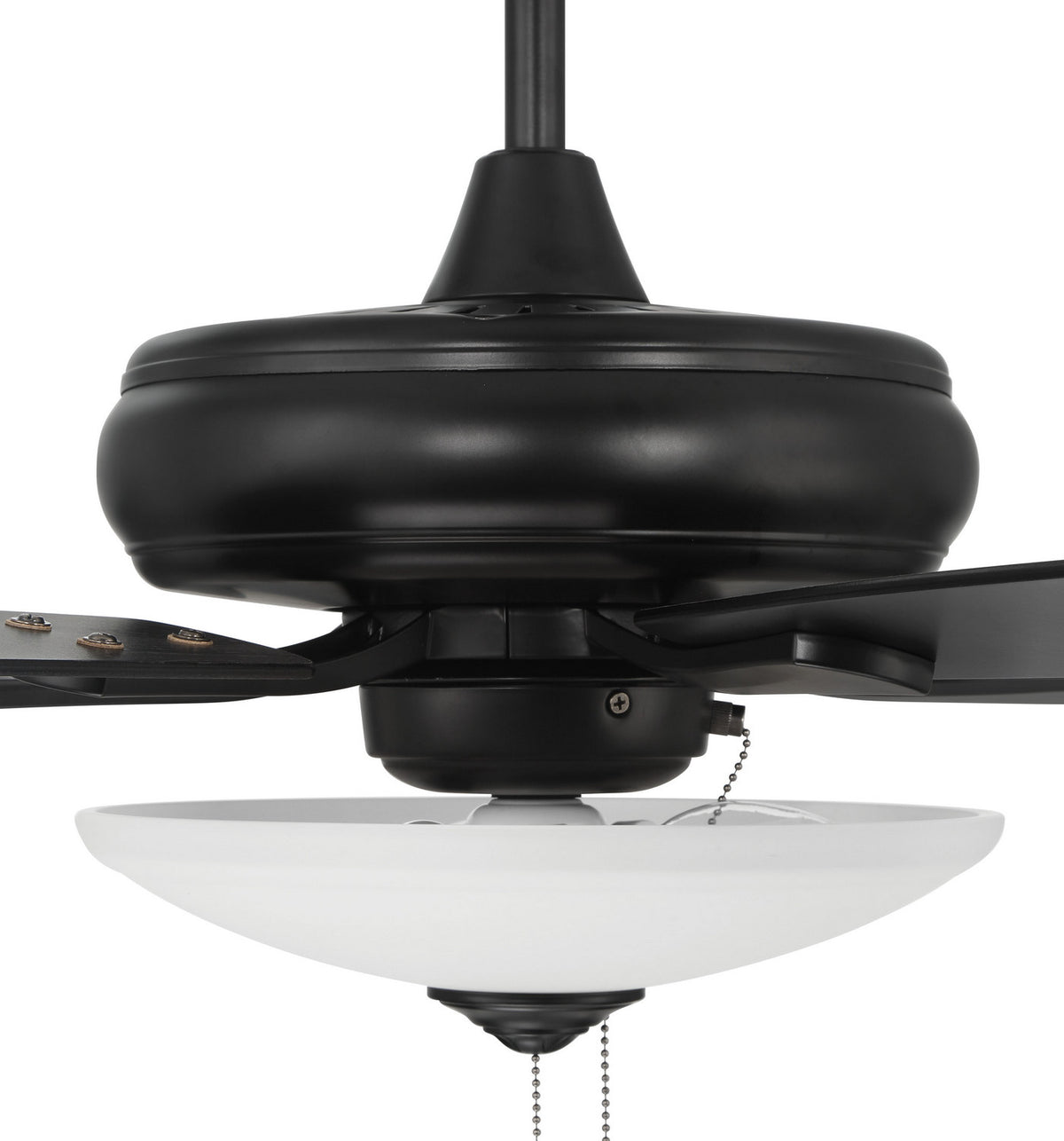 Craftmade - ECF111FB5-FBGW - 52" Ceiling Fan - Eos 3 Light Bowl - Flat Black