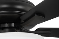 Craftmade - ECF111FB5-FBGW - 52" Ceiling Fan - Eos 3 Light Bowl - Flat Black