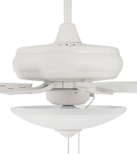 Craftmade - ECF111W5-WWOK - 52" Ceiling Fan - Eos 3 Light Bowl - White