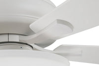 Craftmade - ECF111W5-WWOK - 52" Ceiling Fan - Eos 3 Light Bowl - White