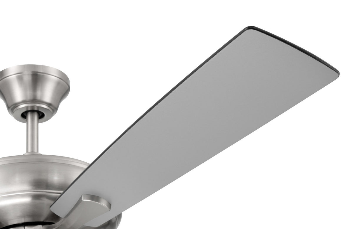 Craftmade - ECF114BNK5-BNGW - 52" Ceiling Fan - Eos Frost 4 Light - Brushed Polished Nickel