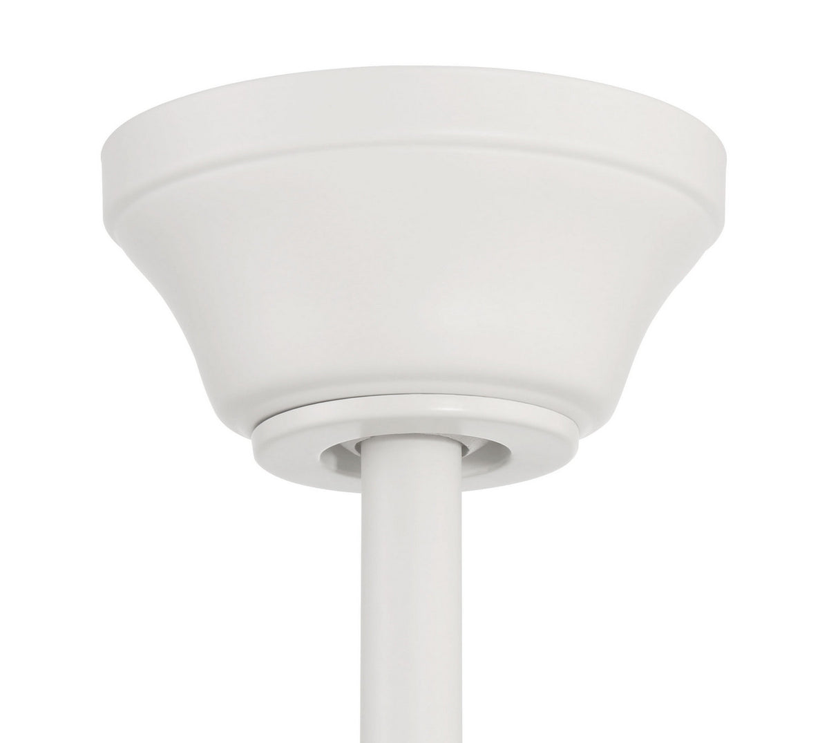 Craftmade - ECF114W5-WWOK - 52" Ceiling Fan - Eos Frost 4 Light - White