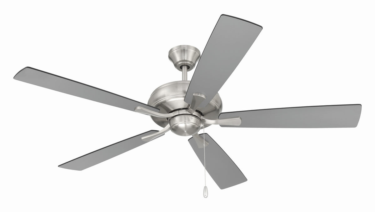 Craftmade - ECF52BNK5-BNGW - 52" Ceiling Fan - Eos - Brushed Polished Nickel