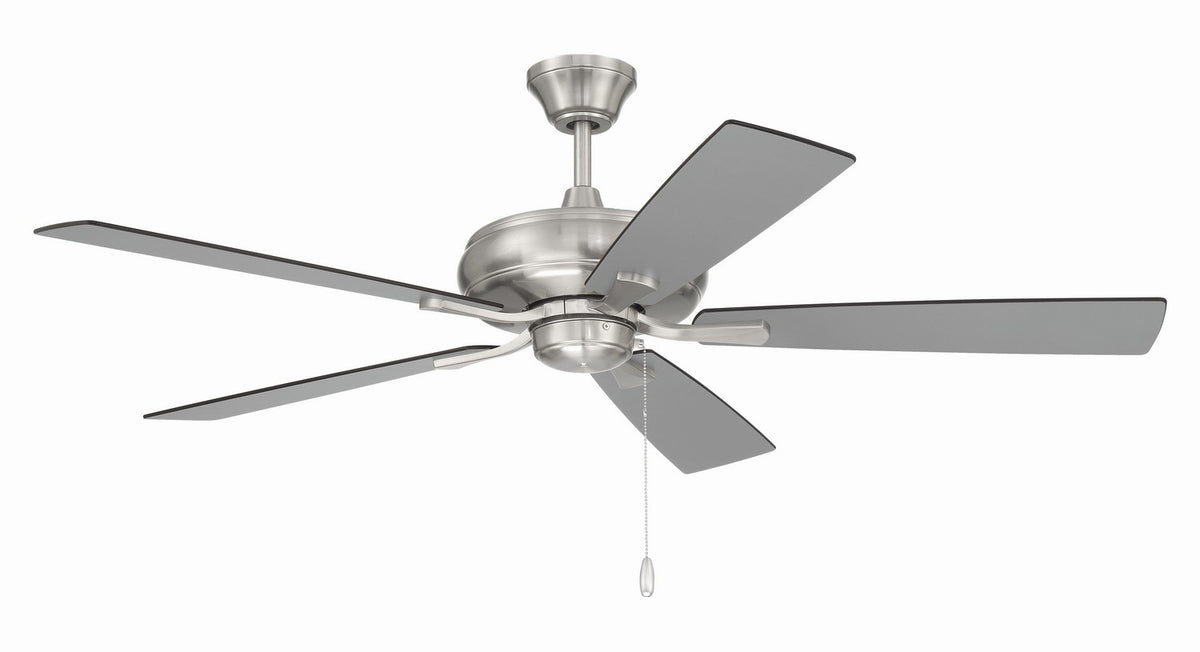 Craftmade - ECF52BNK5-BNGW - 52"Ceiling Fan - Eos - Brushed Polished Nickel