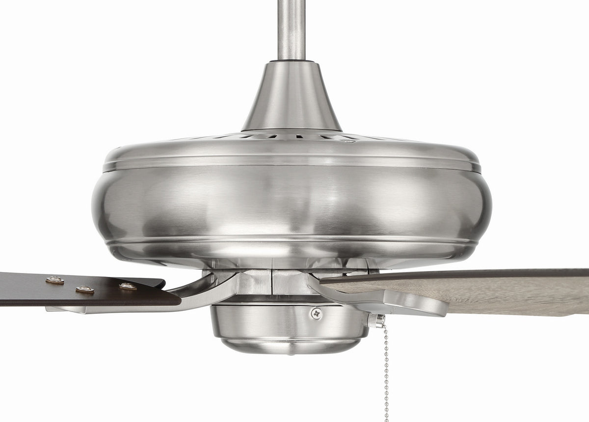 Craftmade - ECF52BNK5-DWWLN - 52" Ceiling Fan - Eos - Brushed Polished Nickel