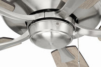 Craftmade - ECF52BNK5-DWWLN - 52" Ceiling Fan - Eos - Brushed Polished Nickel