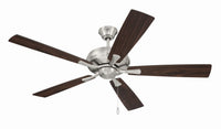 Craftmade - ECF52BNK5-DWWLN - 52" Ceiling Fan - Eos - Brushed Polished Nickel