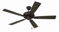 Craftmade - ECF52ESP5-ESPWLN - 52" Ceiling Fan - Eos - Espresso