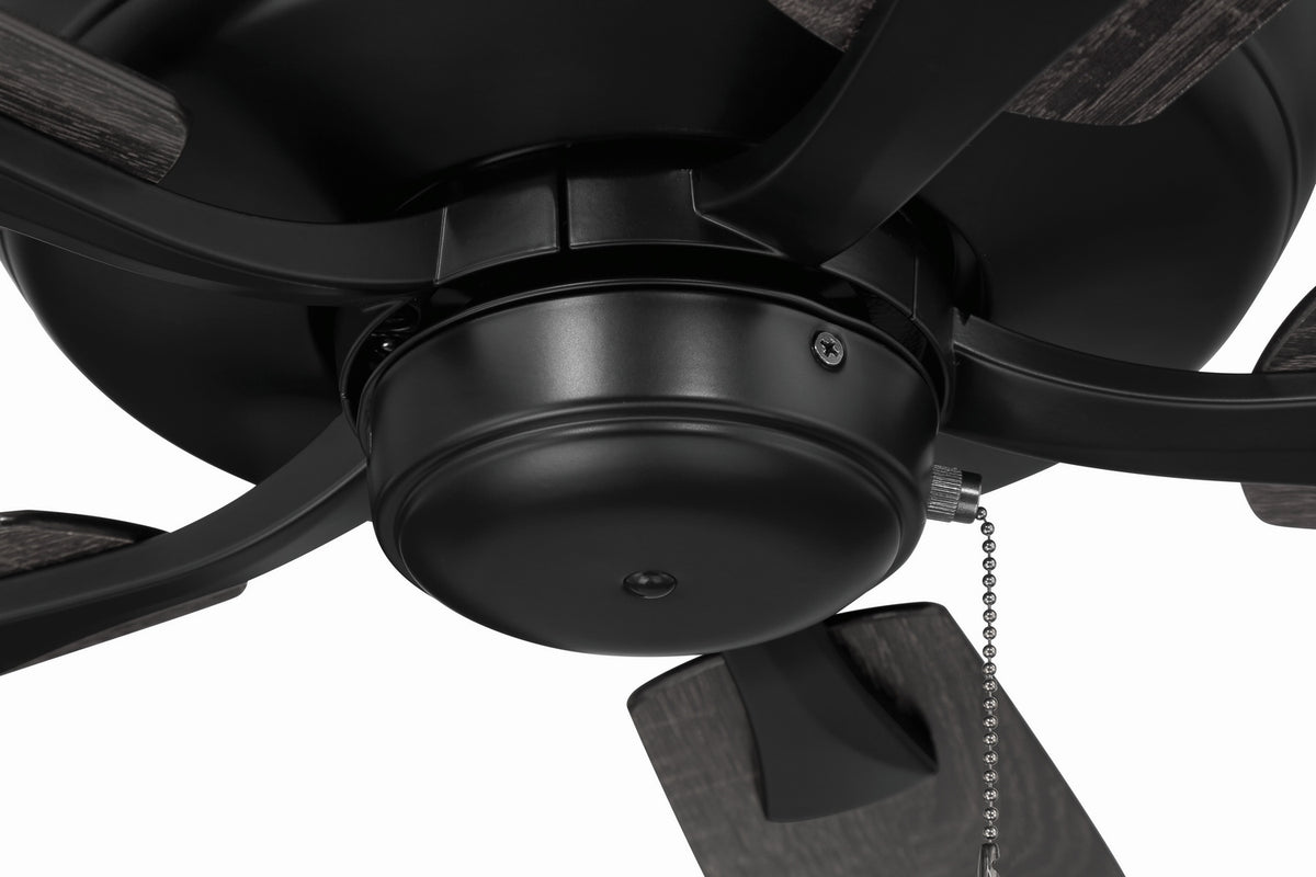 Craftmade - ECF52FB5-FBGW - 52" Ceiling Fan - Eos - Flat Black