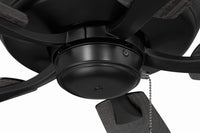 Craftmade - ECF52FB5-FBGW - 52" Ceiling Fan - Eos - Flat Black