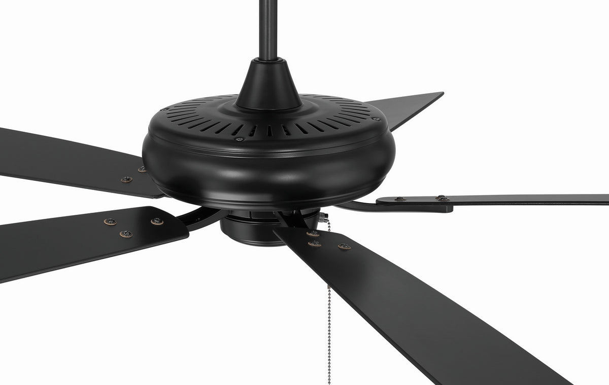Craftmade - ECF52FB5-FBGW - 52" Ceiling Fan - Eos - Flat Black