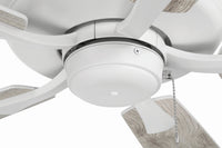 Craftmade - ECF52W5-WWOK - 52" Ceiling Fan - Eos - White