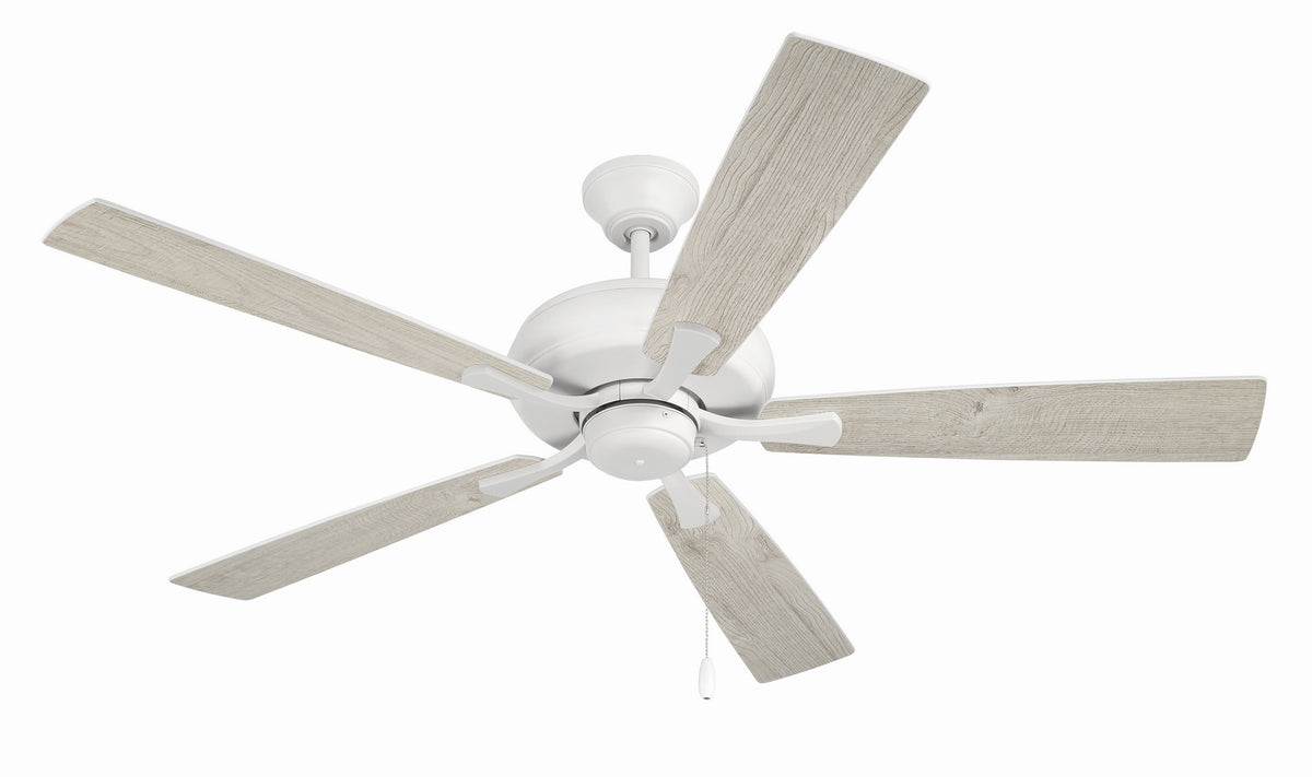 Craftmade - ECF52W5-WWOK - 52" Ceiling Fan - Eos - White