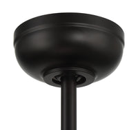 Craftmade - FUL52FBSB3 - 52" Ceiling Fan - Fuller - Flat Black/Satin Brass