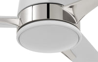 Craftmade - FUL52WPLN3 - 52" Ceiling Fan - Fuller - White/Polished Nickel