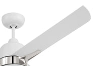 Craftmade - FUL52WPLN3 - 52" Ceiling Fan - Fuller - White/Polished Nickel