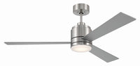 Craftmade - MCY52BNK3 - 52" Ceiling Fan - McCoy 3 Blade - Brushed Polished Nickel