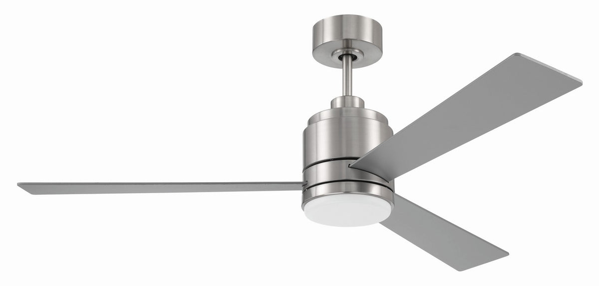 Craftmade - MCY52BNK3 - 52" Ceiling Fan - McCoy 3 Blade - Brushed Polished Nickel