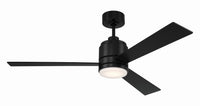 Craftmade - MCY52FB3 - 52" Ceiling Fan - McCoy 3 Blade - Flat Black