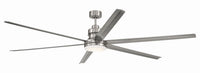 Craftmade - MND80BNK6 - 80" Ceiling Fan - Mondo 80 - Brushed Polished Nickel