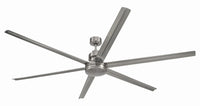 Craftmade - MND80BNK6 - 80" Ceiling Fan - Mondo 80 - Brushed Polished Nickel