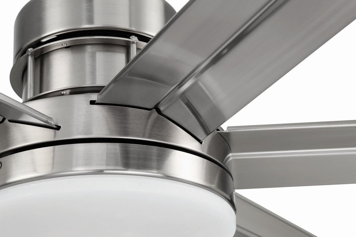 Craftmade - MND80BNK6 - 80" Ceiling Fan - Mondo 80 - Brushed Polished Nickel