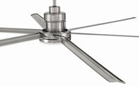 Craftmade - MND80BNK6 - 80" Ceiling Fan - Mondo 80 - Brushed Polished Nickel