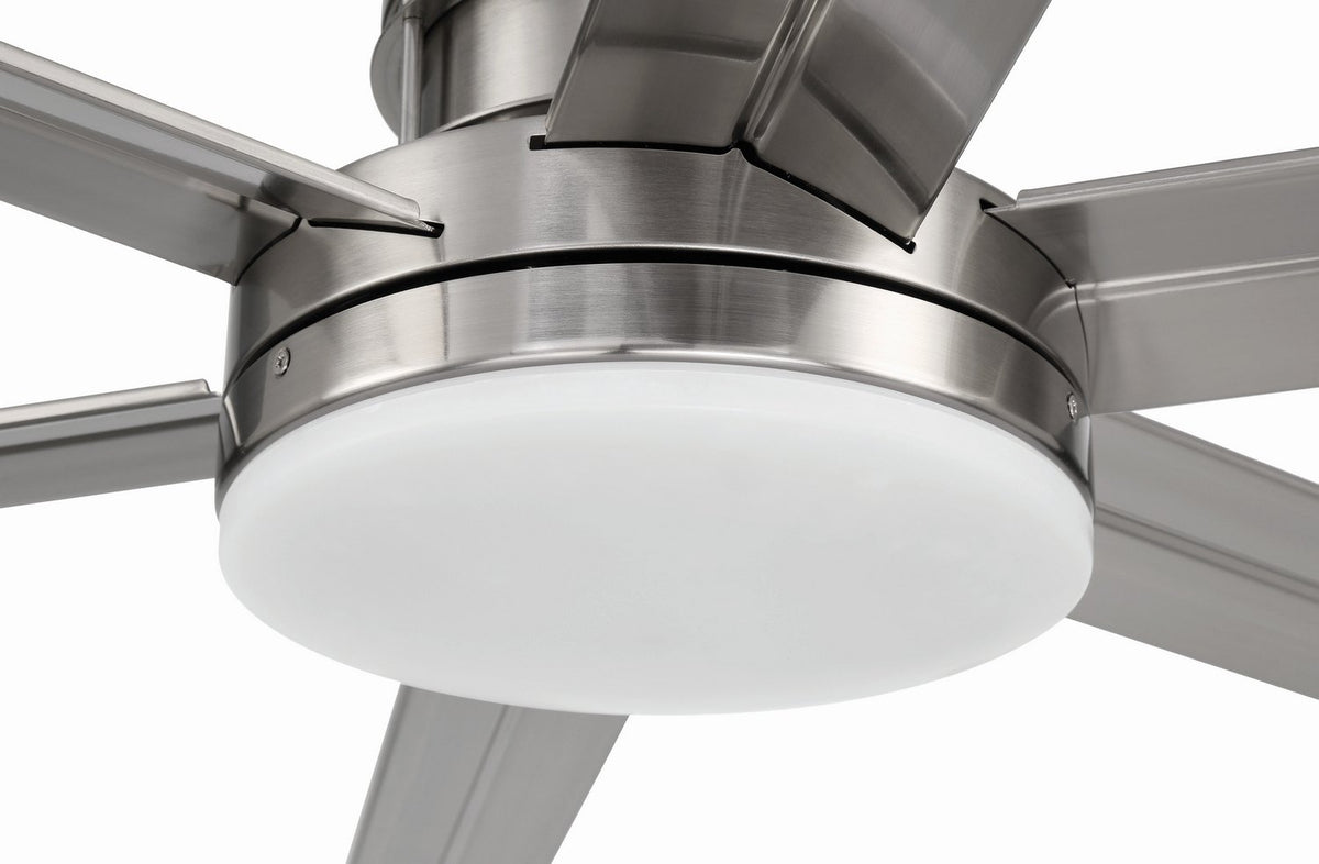Craftmade - MND80BNK6 - 80" Ceiling Fan - Mondo 80 - Brushed Polished Nickel