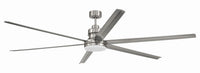 Craftmade - MND80BNK6 - 80" Ceiling Fan - Mondo 80 - Brushed Polished Nickel