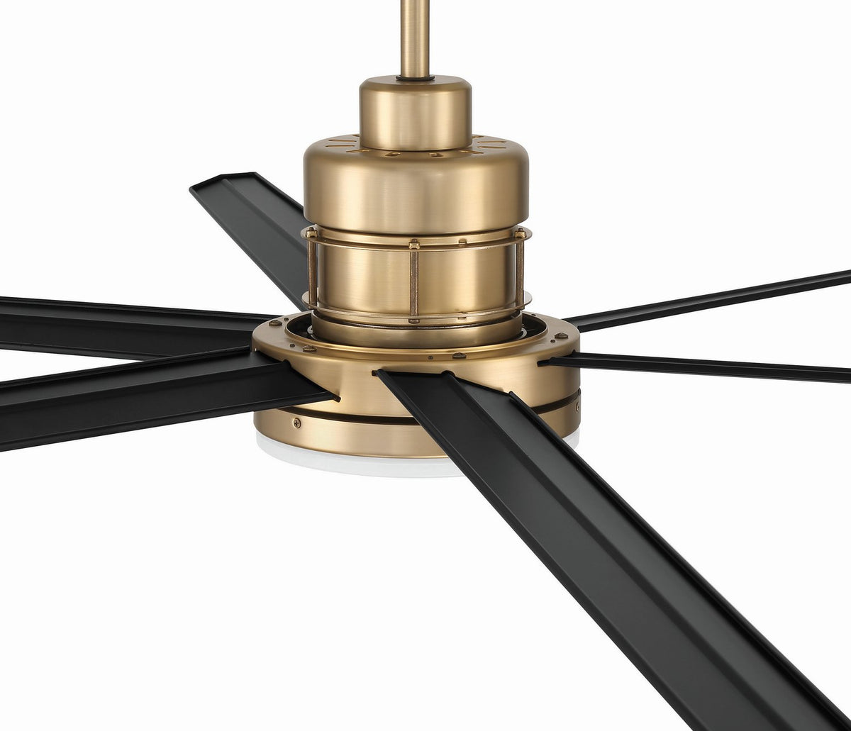 Craftmade - MND80SBFB6-NWF - 80" Ceiling Fan - Mondo 80" Ceiling Fan no Wifi - Satin Brass