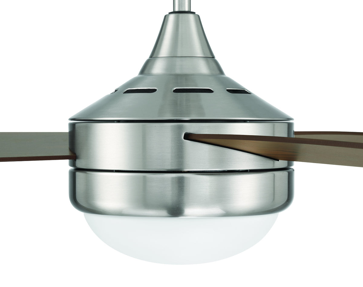 Craftmade - PHZ52BNK3 - 52" Ceiling Fan - Phaze II 3-Blade - Brushed Polished Nickel