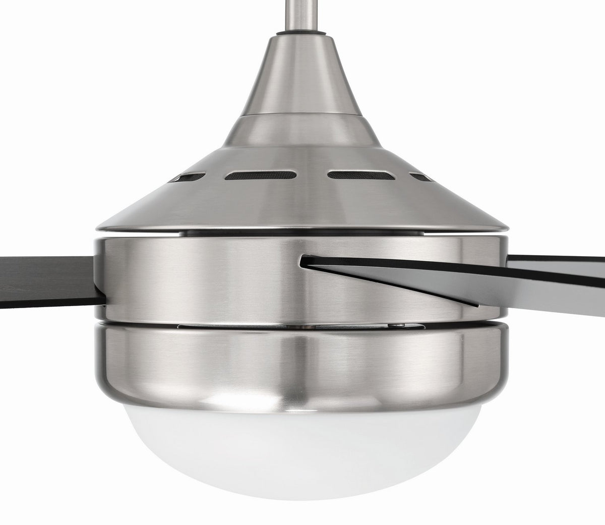 Craftmade - PHZ52BNK3-BNGW - 52" Ceiling Fan - Phaze II 3-Blade - Brushed Polished Nickel