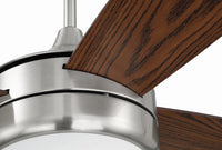 Craftmade - PHZ52BNK4 - 52" Ceiling Fan - Phaze II 4- Blade - Brushed Polished Nickel