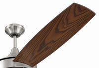 Craftmade - PHZ52BNK4 - 52" Ceiling Fan - Phaze II 4- Blade - Brushed Polished Nickel