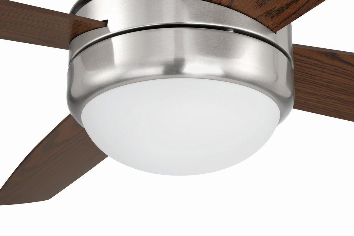 Craftmade - PHZ52BNK4 - 52" Ceiling Fan - Phaze II 4- Blade - Brushed Polished Nickel