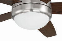 Craftmade - PHZ52BNK5 - 52" Ceiling Fan - Phaze II 5- Blade - Brushed Polished Nickel