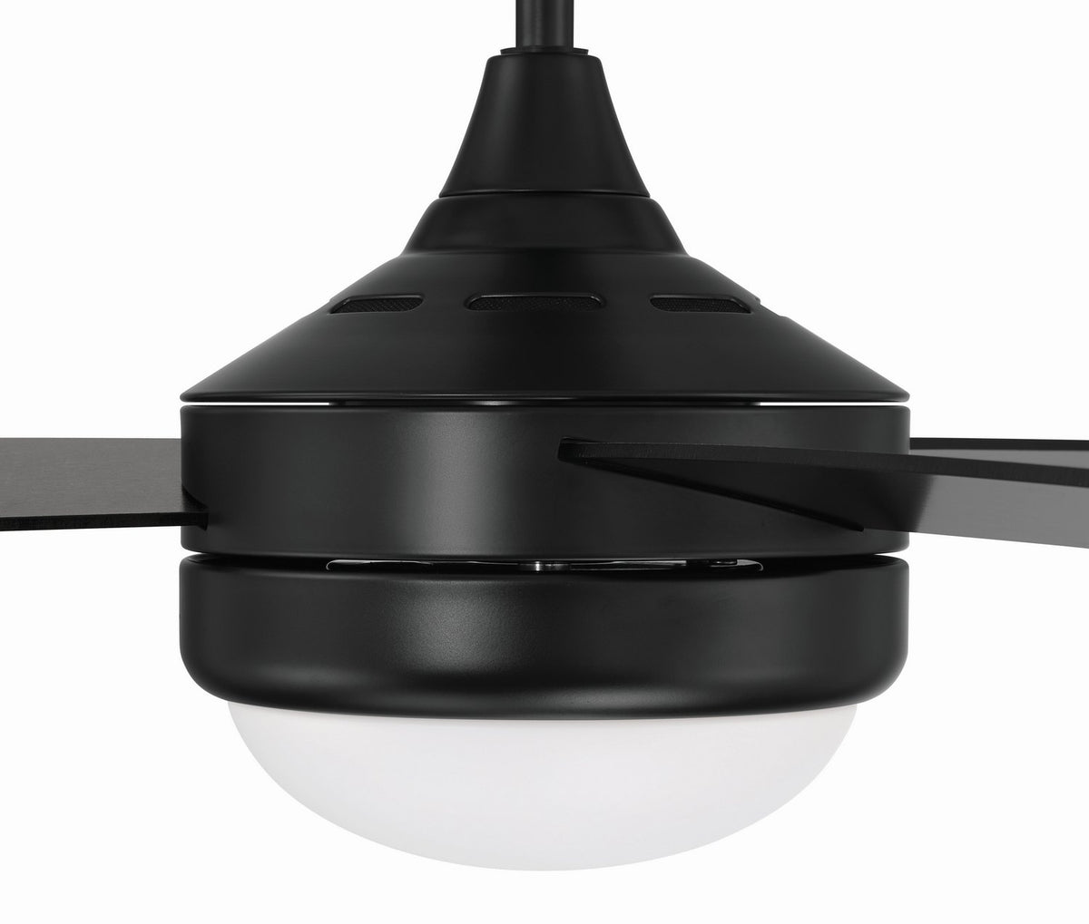 Craftmade - PHZ52FB3 - 52" Ceiling Fan - Phaze II 3-Blade - Flat Black