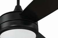 Craftmade - PHZ52FB3 - 52" Ceiling Fan - Phaze II 3-Blade - Flat Black