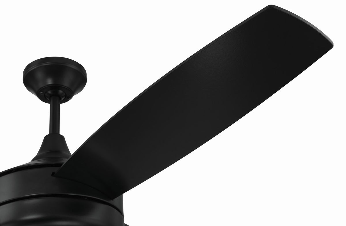 Craftmade - PHZ52FB3 - 52" Ceiling Fan - Phaze II 3-Blade - Flat Black