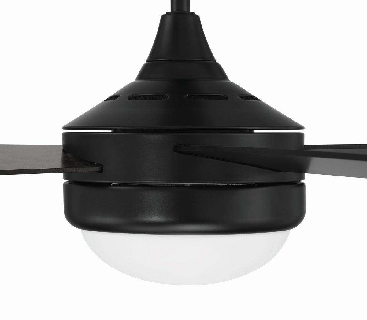 Craftmade - PHZ52FB4 - 52" Ceiling Fan - Phaze II 4- Blade - Flat Black